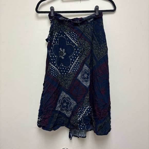 ModCloth Printed Paisley Wrap Midi Skirt - Picture 10 of 11